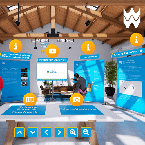Virtual consultation tool for Welsh Water