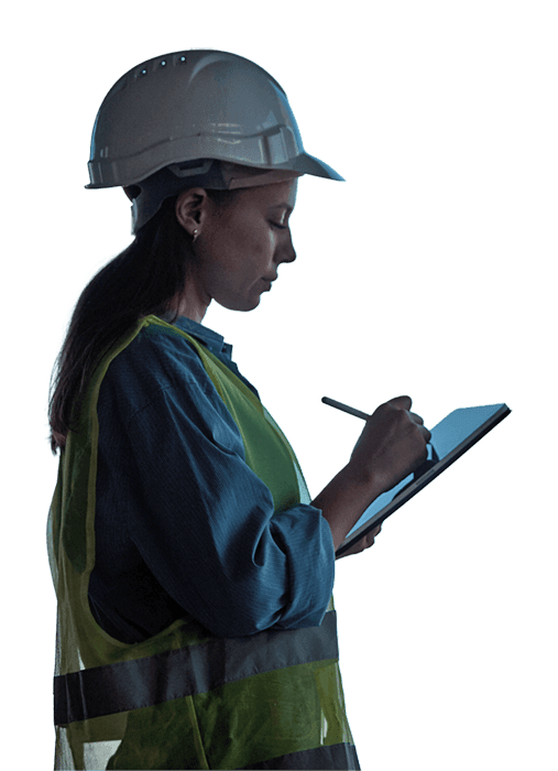 female constructiion worker